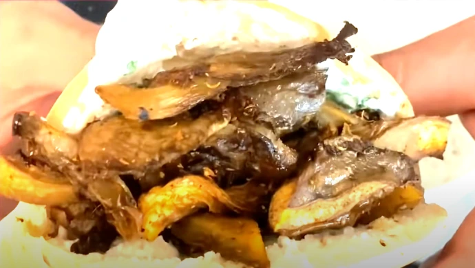 Kebab de pleurote Black Pearl